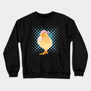 Bubblegum Chick Crewneck Sweatshirt